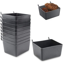 20Pcs Pegboard Box, Pegboard Bin Kit, Pegboard Basket Storage Organizer, Pegboard Accessories Parts for Organizing Tools