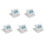 5X 16A 230V LCD Programmable Warm Floor Heating Room Thermostat Thermoregulator Temperature Controller Manual Mechanical 1