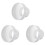 3X Ventilation Pipe Reducer Adapter Pipe Air Duct Adapter Pipe Connector for Inline Ventilation System(150-100mm) 1