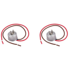 2X 4387503 Refrigerator Defrost Thermostat Replaces WP4387503 343917 61002113 PS11742474 AP6009317 for ,