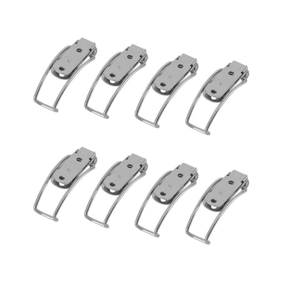 4X Stainless Steel Spring Hasp 304 Stainless Steel Box Cabinet Spring Lock Hasp Transport Box Tower Buckle 6032651022173