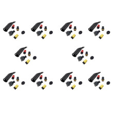 10X Escova de Bico de Fenda para Limpeza a Escova Plana de Cabeça de Bico de Sprinkler para SC1 / SC2 / SC3 / SC4 / SC5 Escova de