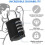 Combination-Padlock 4-Digit-Gym-Locker-Lock - 8 PCS Resettable Combo Lock for Toolbox School Employee Locker 5