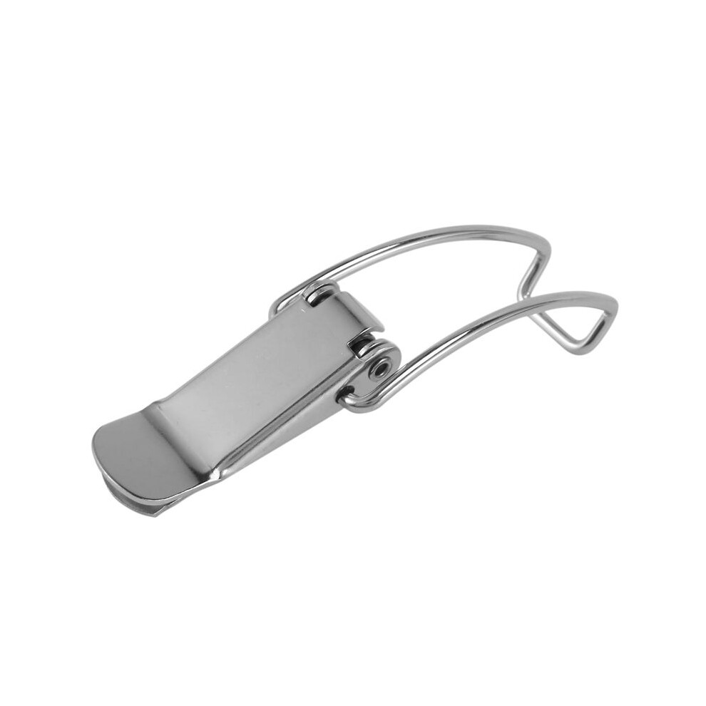 4X Stainless Steel Spring Hasp 304 Stainless Steel Box Cabinet Spring Lock Hasp Transport Box Tower Buckle 6031250344198