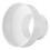 2X Ventilation Pipe Reducer Adapter Pipe Air Duct Adapter Pipe Connector for Inline Ventilation System(110-100mm) 2