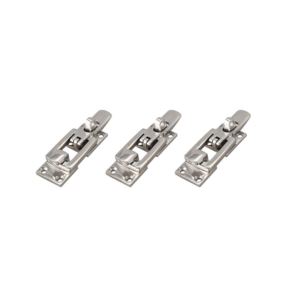 3X 316 Stainless Steel Marine Boat Door Lock Catch Anti-Rattle Fastener Clamp 70Mm Marine Hardware 6032183269718