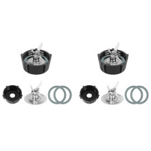 Für Osterizer Mixer Klingen mit Mixer Becher Boden & 4 Punkt Fusion Klinge 4961 & 4 Stück O Ring Gummi Dichtung