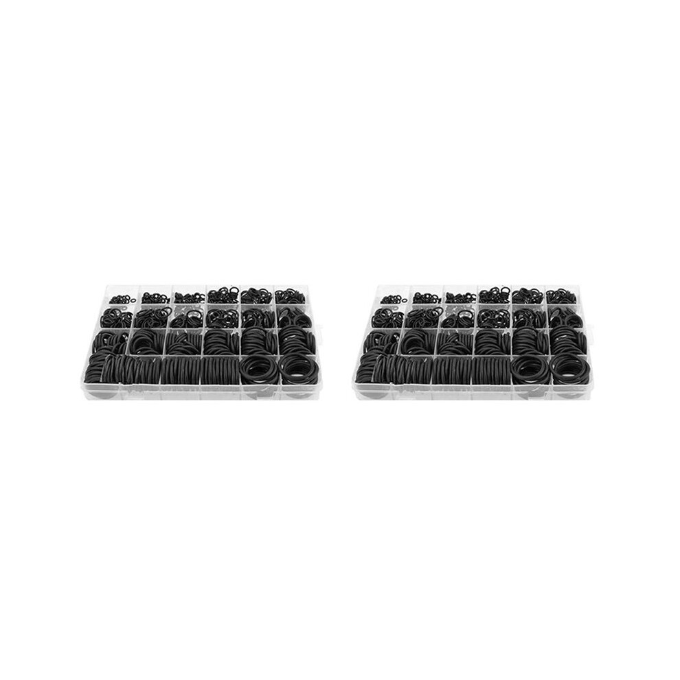 1480Pcs Rubber O-Ring Kit 24 Sizes Seals For Garages, Ordinary Plumbers 4712837641528