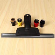 3 set for SC2 SC3 SC4 SC5 CTK10 CTK20 Window Nozzle Scraper Round Brush for Steam Cleaner Mirrors Moisture