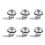 6X Alloy Code Combination Cam Lock Keyless Post Mail Box Cabinet RV 3 Dial Silver 1