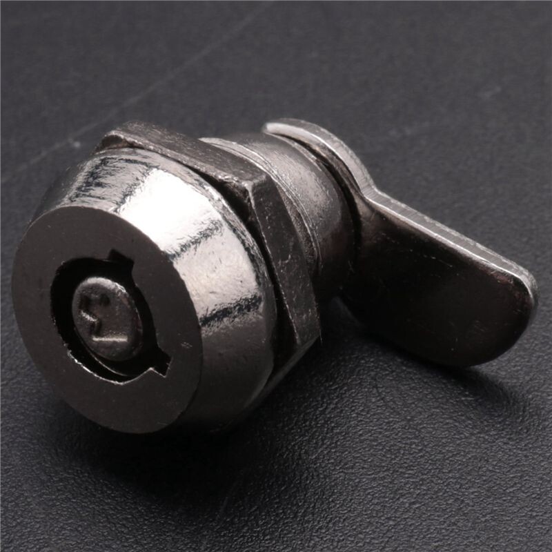 10X Cabinet Door Quarter Turn Security Tubular Cam Lock W Keys on OnBuy