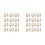 24 Pack  Padlock Small Padlock Solid Brass Locks with 3 Key for Luggage Lock,Backpack,Gym Locker Lock,Suitcase Lock 1
