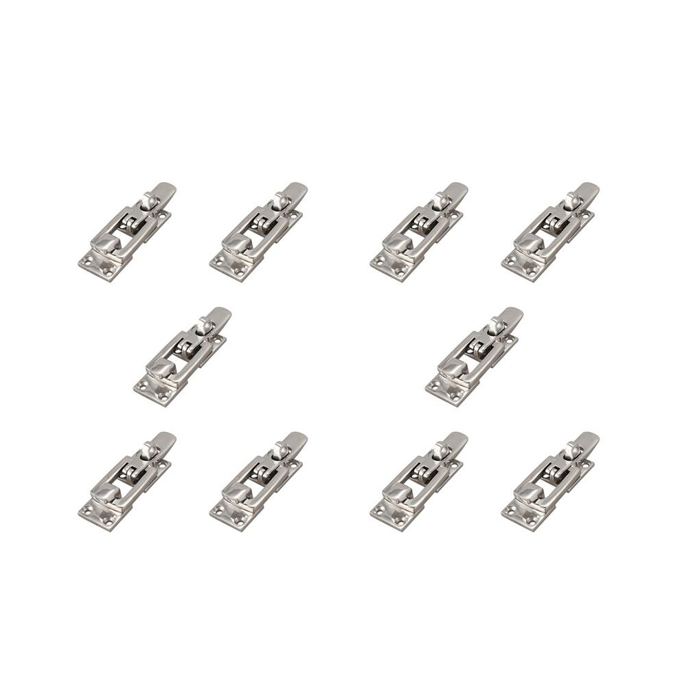 10X 316 Stainless Steel Marine Boat Door Lock Catch Anti-Rattle Fastener Clamp 70Mm Marine Hardware 4712920836381