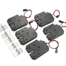 Serrature per Porte 5 PZ 12V Piccola Serratura Elettromagnetica Distributore Automatico di Controllo Elettrico Serratura Elettronica per Porta