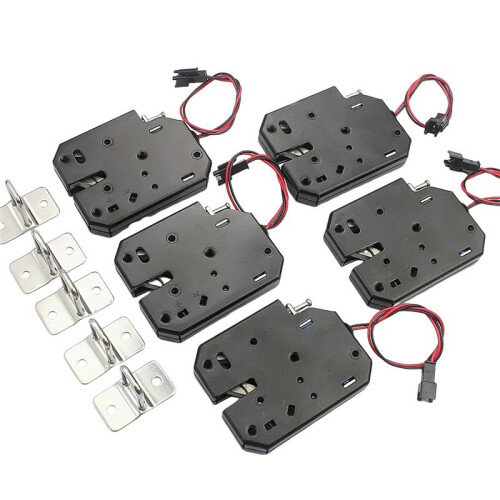 Door Locks 5PCS  12V Small Electromagnetic Lock Automatic Vending Electric Control  Cabinet Door Electronic Lock