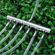 3X Aquarium Air Flow Splitter Fish Tank Air Control Valve Oxygen Distributor Fish Tank Air Pump Accessories 6 Way