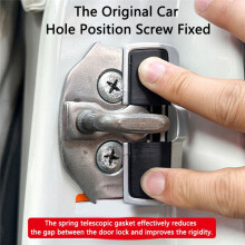 4 Set Car TRD Door Stabilizer Latches Protector Cover for All Series BRZ XV Forester Legacy Outback Impreza WRX