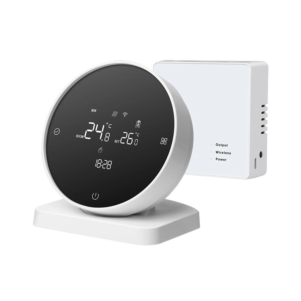 Wireless Wifi Thermostat For Gas Boiler Heating Tuya Wifi Thermostat Support Voice App Controll Work For Home 6034116883572