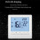 Wall Mounted Heating ThermostatTemperature Regulator for Boilers Weekly Programmable Thermostat 3