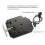 Small 12V 1.5A Electronic Lock  Release Assembly Electromagnetic Control Metal Safety Magnetic Lock 3