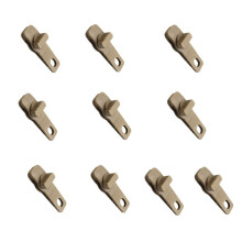 10Pcs Awning Rope Clamp Tarp Clamp Tarp Clip Reusable Tent Crocodile Clip Tent Canopy Clip for Awnings Camping Khaki