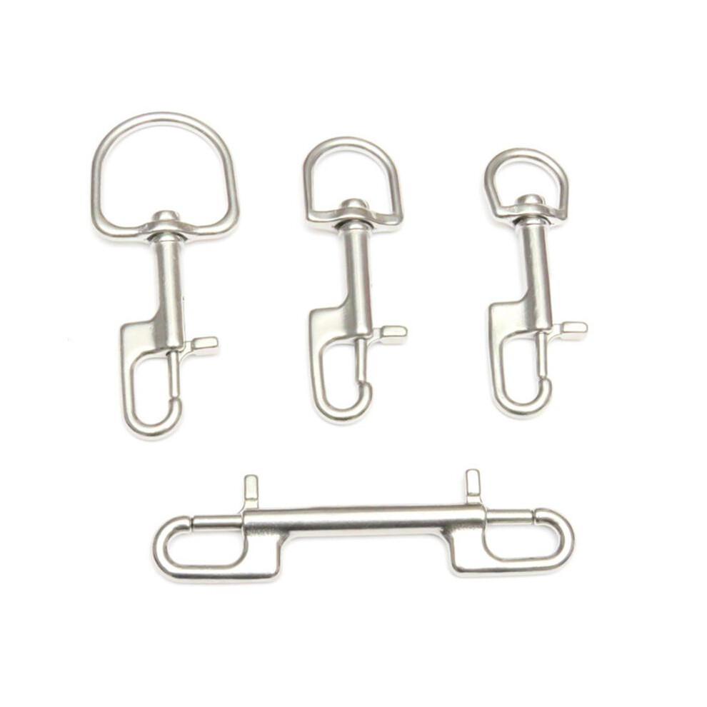 4Pcs Bolt Snap Hook, Trigger Snaps Metal Clips For Diving, Dog Leash 6032151773483