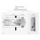 Tuya Wifi Remote  Control Lock Door Lock Wireless  Lock Invisible Deadbolt Hidden Keyless Locks 6