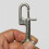 4PCS Bolt Snap Hook, Trigger Snaps Metal Clips for Diving, Dog Leash 4