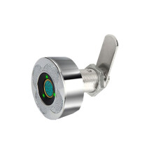 Drawer Fingerprint Lock Password Mailbox Lock Biometric Drawer Lock Fingerprint Rechargeable Keyless Electronic Lock(B)