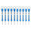 Spring Scale, 10 Pack 5N Transparent Spring Balance Hanging Tube Spring Scale 6