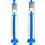 Spring Scale, 10 Pack 5N Transparent Spring Balance Hanging Tube Spring Scale 2