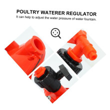 Regulator Water  Pressure Regulating Valve Poultry Water Fountain Quail Waterer Bird Waterer Hens Water Dispenser