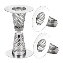 4 STUKS Badkamer Gootsteen Afvoer Zeven voor 1,2-1,6 Inch Afvoergat, 1 Inch Kleine Conische Roestvrijstalen Bad Afvoerafdekking