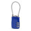3 Digit Customs Code Lock Combination Locks Contrast Color Anti-Theft Padlock Portable Luggage Password Lock B 1