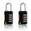 2PCS 4 Digit Number Combination Pad Lock Padlock Outdoor Waterproof Lock Suitcase Luggage Security Coded Lock 1