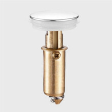 Bathroom Sink Stopper for 1.3-2.1 Inch, Sink Drain Filter with Removable Stainless Steel Filter Basket Hair Catcher