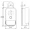 Waterproof Cover Safe Tuya Code Fingerprint  Wifi  Key Box App Remote Wall Mount Combination Door Lock Box 8