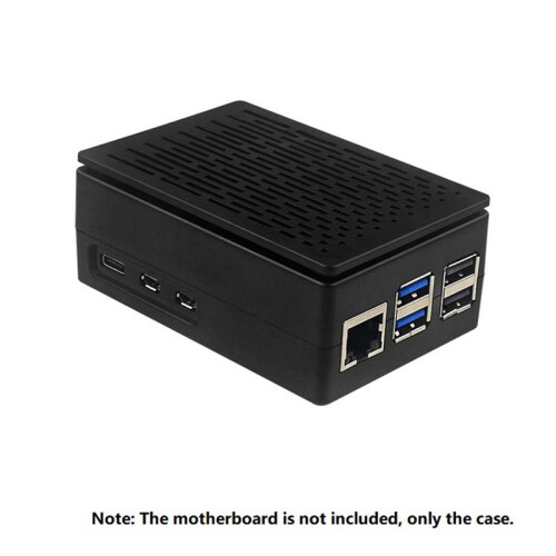 Case for Raspberry Pi 5, for Raspberry Pi 5 ABS Case Heatsink Cooler for Raspberry Pi 5 2