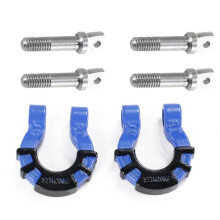 1/81/10 Climbing Car Front Bumper U-Shaped Buckle Rescue Buckle, Simulated Two-Color U-Shaped Buckle + Screws