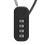 Gray Security Combination Padlock 4-Digit Combination Padlock Zinc Alloy Anti-Theft Suitcase 5