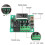 2Pcs W1209 Temperature Controller Module with Case LED Display Digital Thermostat Module with Waterproof NTC Probe 10