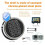 Lock Replacement Chrome Digital Keypad Electronic Lock 3
