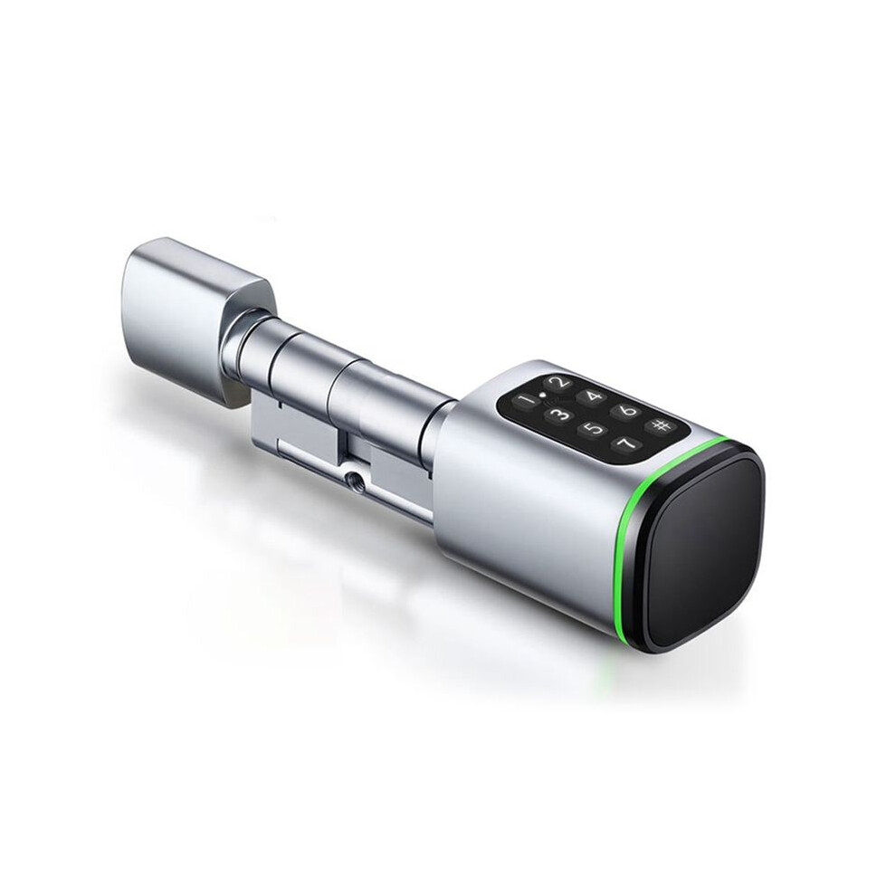 Password Swipe Card Intelligent Lock Tongtong App Unlocking Anti-Theft Fingerprint Replacement Lock Cylinder,B 6031805612468