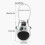 Telescopic Coded Lock Cartoon Cow Lock with Retractable Steel Cable Steel Cable Password Lock Accessory 6