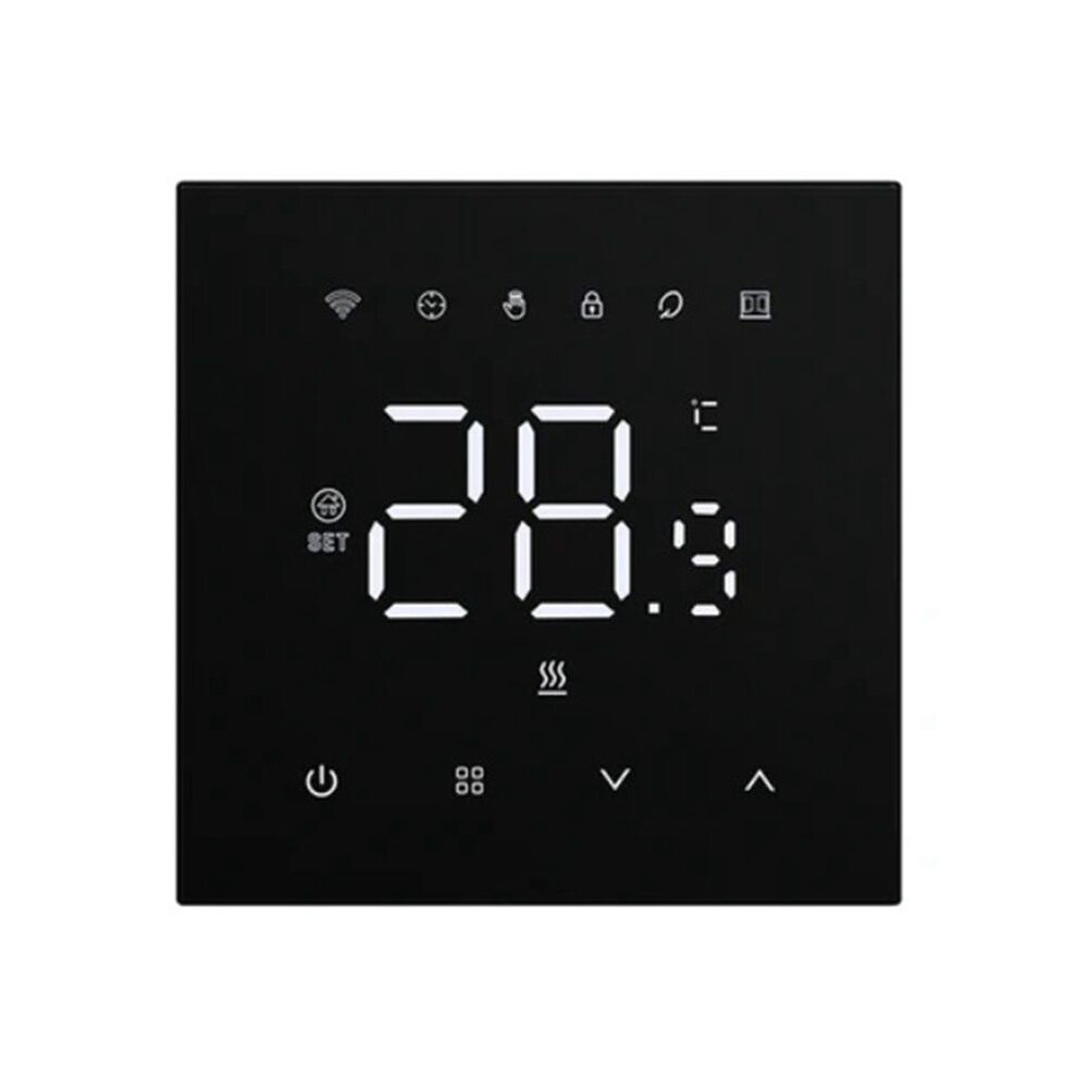 Tuya Wifi Thermostat Warm Floor Heating 220V 16A Gas Boiler Electric Temperature Controller Home Alexa Black 4711509551820