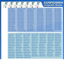 5220FR2075L Washer Cold Water Inle Valve and 5220FR2006H Washer Hot Water Inlet Valve for / Washer