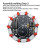 Lucky Turntable LED Light DIY Electronic Kit Welding Project Training Module DIY Kit for Learning Training,Finished 3
