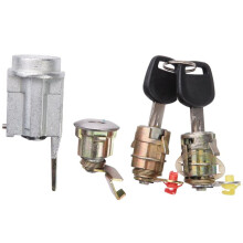Nuovo Cilindro di Accensione e Serrature Delle Portiere e Serratura un Gas con 2 Chiavi per Pickup Hilux RN85 LN106 1988-1997