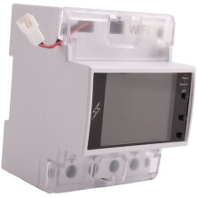 AT4PTW WIFI Tuya Din Rail Digital Thermostat Incubator Temperature Controller with Timer AC220V 100A for Heating