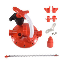 Sistema di Allevamento di Pollame Linea 'Acqua Regolatore di Pressione 'Acqua Valvola di Regolazione Automatica Della Pressione 1 Pezzo Rosso
